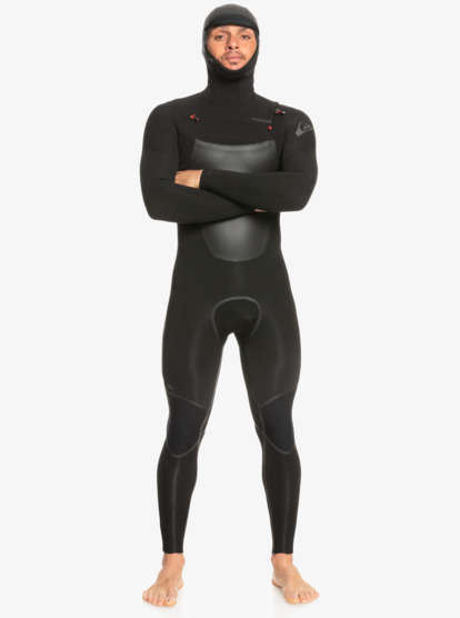 4/3mm Marathon Sessions - Hooded Chest Zip Wetsuit for Men  EQYW203028