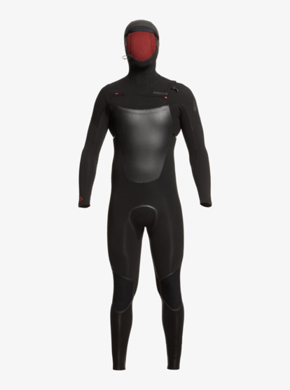 4/3mm Marathon Sessions - Hooded Chest Zip Wetsuit for Men  EQYW203037