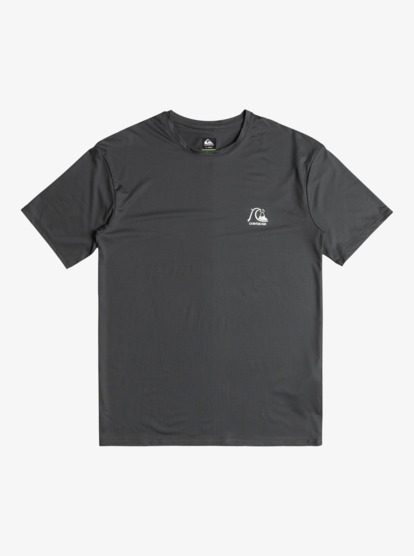 quiksilver, Heritage Heather - Short Sleeve UPF 50 Surf T-Shirt for Men, IRON GATE (kzm0) Heritage Heather - Short Sleeve UPF 50 Surf T-Shirt for Men  EQYWR03382