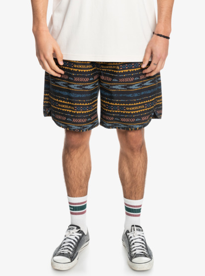 Scallop Print 18" - Elasticated Shorts for Men  EQYWS03805