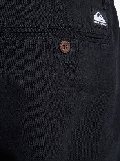 quiksilver, Everyday 20" - Short Chino para Hombre, BLACK (kvj0) Everyday 20" - Chino Shorts for Men  EQYWS03880