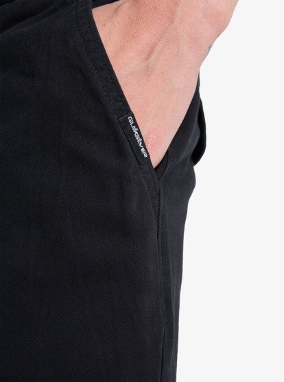 quiksilver, Everyday 20" - Short Chino para Hombre, BLACK (kvj0) Everyday 20" - Chino Shorts for Men  EQYWS03880