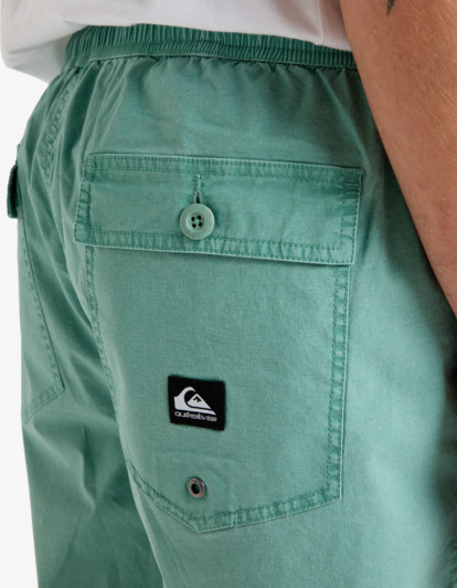 quiksilver, Taxer Fatigue - Elasticated Shorts for Men, MALACHITE GREEN (gjr0) Taxer Fatigue - Elasticated Shorts for Men  EQYWS03897