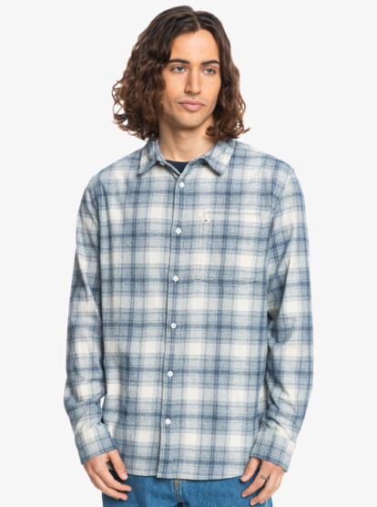 Chemise De Nuit Homme Manches Longues En Flanelle - Col V Avec Boutons - Léger, Confortable, Respirant - Pour Maison, Détente, Pyjama - Tissu Doux Pour La Peau