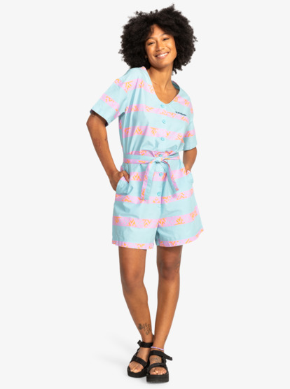 UNI - Short Sleeve Playsuit for Women  EQYWT04568