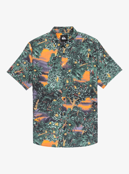 quiksilver, Apero Classic - Kurzärmliges Hemd für Männer, INDIA INK HIDDEN GEM (ksh6) Apero Classic - Short Sleeve Shirt for Men  EQYWT04605