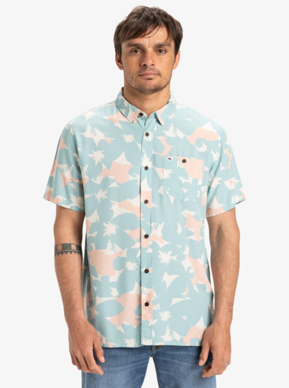 Safe Paradise - Short Sleeves Shirt for Men  EQYWT04607