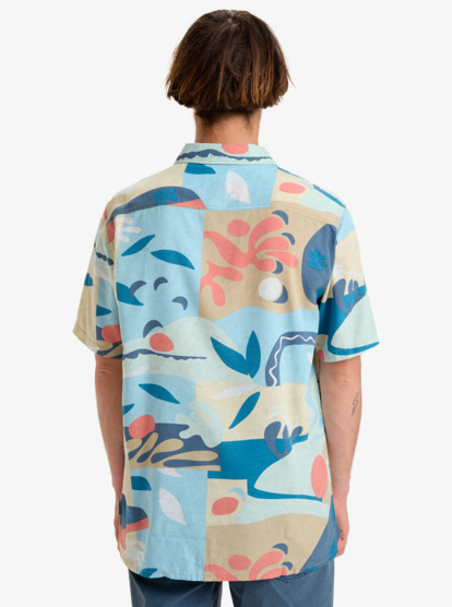 Safe Paradise - Short Sleeve Shirt for Men  EQYWT04607