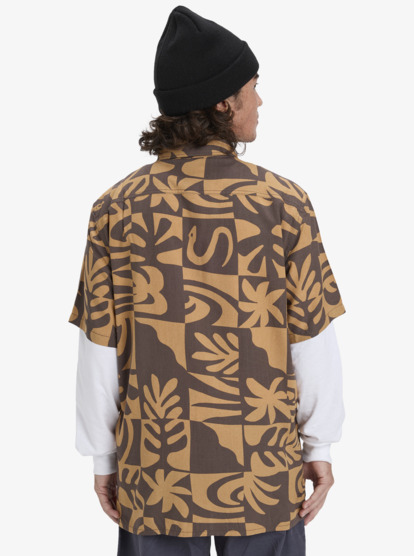 Safe Paradise - Short Sleeve Shirt for Men  EQYWT04607