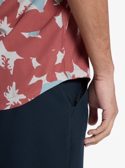 quiksilver, Handtman - Short Sleeves Shirt for Men, HENNA HANDTMAN (cqn6) Handtman - Short Sleeves Shirt for Men  EQYWT04614
