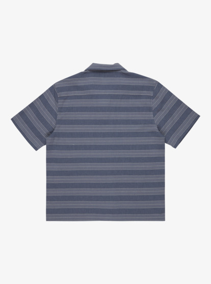 quiksilver, Room Rock - Short Sleeve Shirt for Men, VINTAGE INDIGO ROOM ROCK (byl3) Room Rock - Short Sleeve Shirt for Men  EQYWT04630