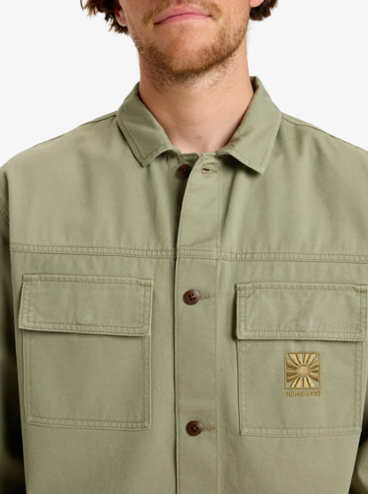 quiksilver, Skyfall - Long Sleeve Shirt for Men, ALOE (tmz0) Skyfall - Long Sleeve Shirt for Men  EQYWT04635