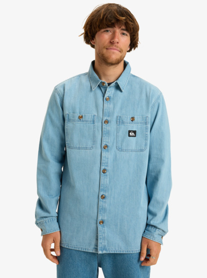 Kelantan - Long Sleeve Denim Shirt for Men  EQYWT04640