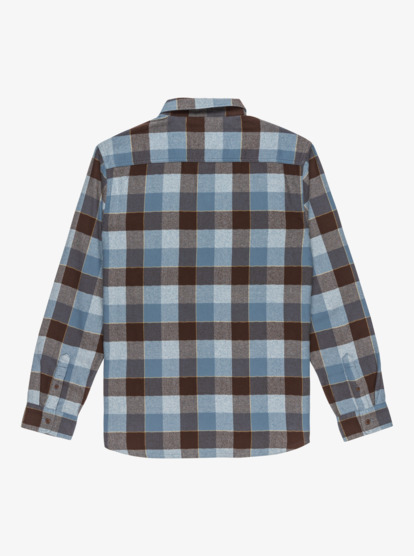 quiksilver, Motherfly Plaid - Langärmliges Hemd für Männer, CHINA BLUE MOTHERFLY CHECK (bnd1) Motherfly Plaid - Long Sleeve Shirt for Men  EQYWT04642