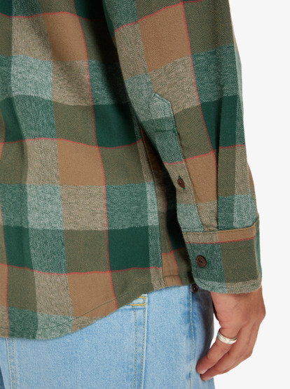 quiksilver, Motherfly Plaid - Langärmliges Hemd für Männer, FALLEN ROCK MOTHERFLY CHECK (tzc1) Motherfly Plaid - Long Sleeve Shirt for Men  EQYWT04642