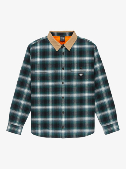 quiksilver, Mercury Desert Shadow Check - Langärmliges Hemd für Männer, ORION BLUE DESERT SHADOW (brg1) Mercury Desert Shadow Check - Long Sleeve Shirt for Men  EQYWT04643