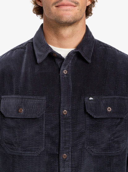 quiksilver, Venture Cord - Corduroy Shirt for Men, INDIA INK (ksh0) Venture Cord - Corduroy Shirt for Men  EQYWT04646