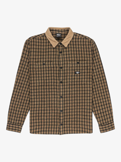 quiksilver, Mercury Sandstrokes - Langärmliges Hemd für Männer, SAND STROKES ELMWOOD/BIKING RE (tmp1) Mercury Sandstrokes - Long Sleeve Shirt for Men  EQYWT04647