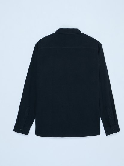 quiksilver, Motherfly Solid - Long Sleeve Shirt for Men, BLACK (kvj0) Motherfly Solid - Long Sleeve Shirt for Men  EQYWT04651