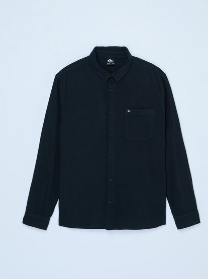 quiksilver, Motherfly Solid - Long Sleeve Shirt for Men, BLACK (kvj0) Motherfly Solid - Long Sleeve Shirt for Men  EQYWT04651