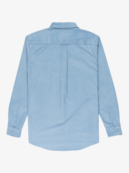 quiksilver, Smoke Trail Cord - Langärmliges Hemd für Männer, ASHLEY BLUE (bhl0) Smoke Trail Cord - Long Sleeve Shirt for Men  EQYWT04652