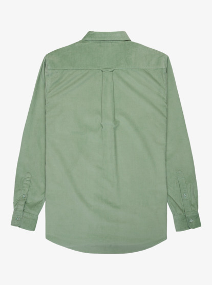 quiksilver, Smoke Trail Cord - Langärmliges Hemd für Männer, GRANITE GREEN (ggv0) Smoke Trail Cord - Long Sleeve Shirt for Men  EQYWT04652