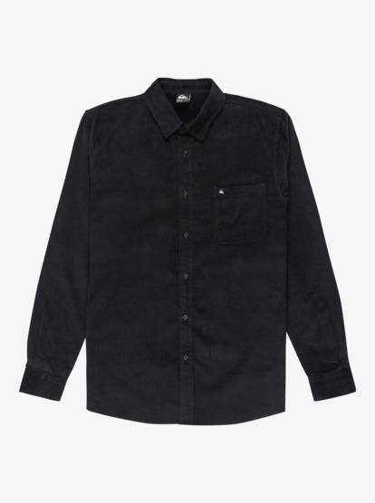 quiksilver, Smoke Trail Cord - Langärmliges Hemd für Männer, BLACK (kvj0) Smoke Trail Cord - Long Sleeve Shirt for Men  EQYWT04652
