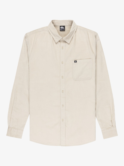 quiksilver, Smoke Trail Cord - Langärmliges Hemd für Männer, MOONSTRUCK (sfq0) Smoke Trail Cord - Long Sleeve Shirt for Men  EQYWT04652