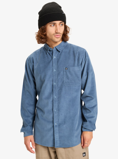 Smoke Trail Cord - Long Sleeve Shirt for Men  EQYWT04652