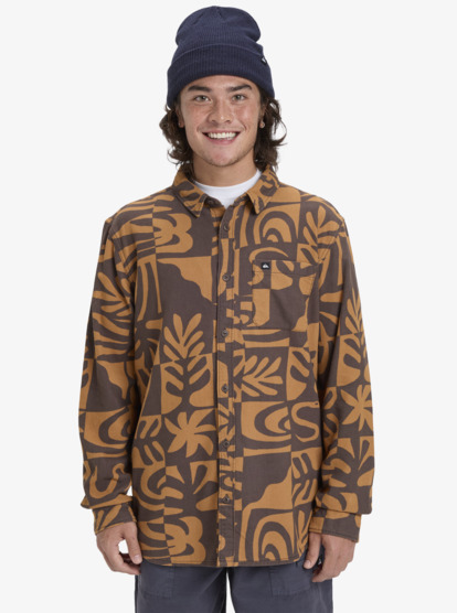 Motherfly Printed - Long Sleeve Shirt for Men  EQYWT04653