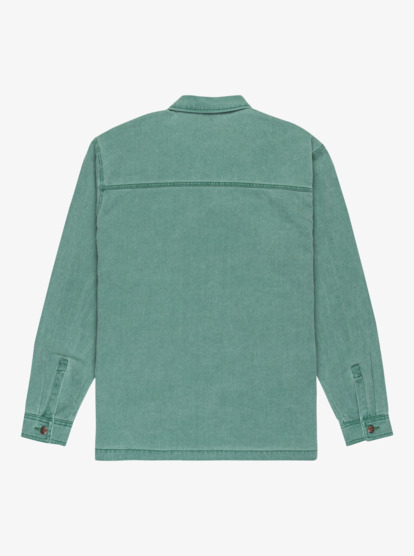 quiksilver, Mohab Washed Twill - Langärmliges Hemd für Männer, TREKKING GREEN (tkr) Mohab Washed Twill - Long Sleeve Shirt for Men  EQYWT04654