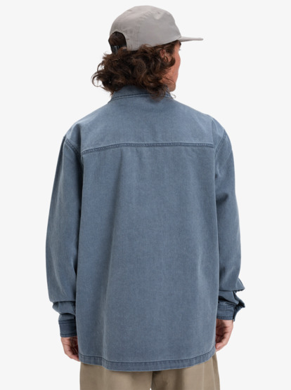 Mohab Washed Twill - Long Sleeve Shirt for Men  EQYWT04654