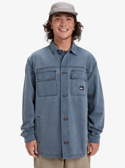 Mohab Washed Twill - Long Sleeve Shirt for Men  EQYWT04654