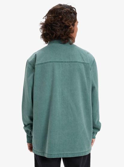 Mohab Washed Twill - Long Sleeve Shirt for Men  EQYWT04654