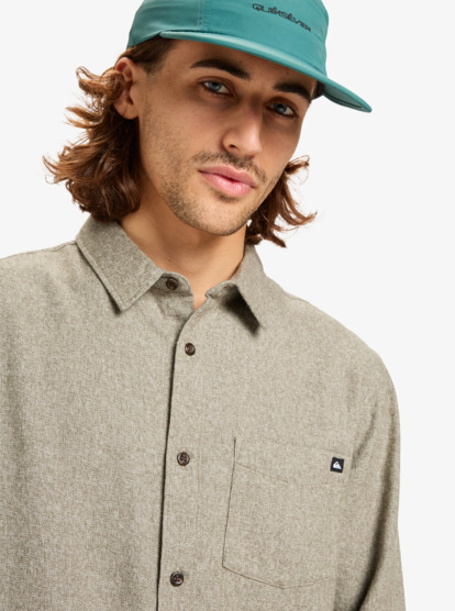 quiksilver, Motherfly Heather - Long Sleeve Shirt for Men, GRAPE LEAF (cre0) Motherfly Heather - Long Sleeve Shirt for Men  EQYWT04659