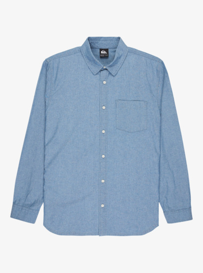 quiksilver, Yosemite Chambrayls - Overhemd met Lange Mouwen voor Heren, ASHLEY BLUE (bhl0) Yosemite Chambrayls - Long Sleeve Shirt for Men  EQYWT04660