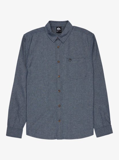 quiksilver, Yosemite Chambrayls - Long Sleeve Shirt for Men, DARK NAVY (ktp0) Yosemite Chambrayls - Long Sleeve Shirt for Men  EQYWT04660