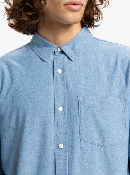 quiksilver, Yosemite Chambrayls - Overhemd met Lange Mouwen voor Heren, ASHLEY BLUE (bhl0) Yosemite Chambrayls - Long Sleeve Shirt for Men  EQYWT04660
