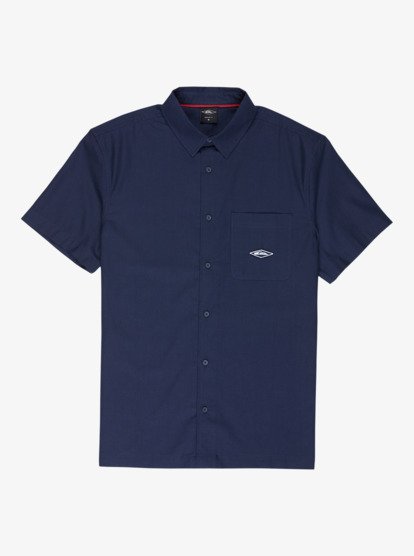 quiksilver, Diamond - Kurzärmliges Hemd für Männer, DARK NAVY (ktp0) Diamond - Short Sleeve Shirt for Men  EQYWT04667