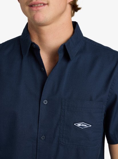 quiksilver, Diamond - Kurzärmliges Hemd für Männer, DARK NAVY (ktp0) Diamond - Short Sleeve Shirt for Men  EQYWT04667