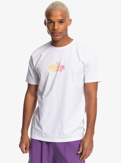 Quiksilver x Stranger Things - T-Shirt for Men - Men's White T