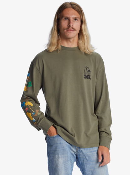 Natas Blank - Long Sleeve T-Shirt for Men  EQYZT07270