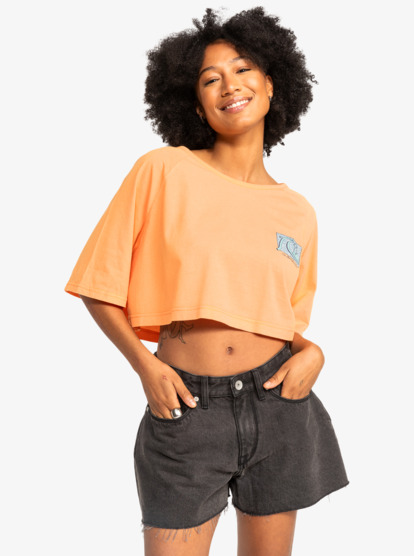 UNI - Maxi Cropped T-Shirt for Women  EQYZT07603