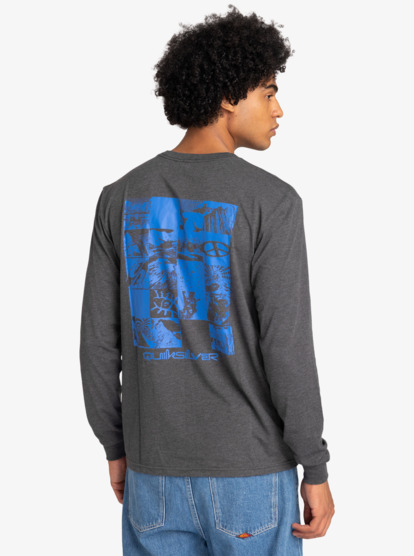 Checker Mountain - Long Sleeves T-shirt for Men  EQYZT07871