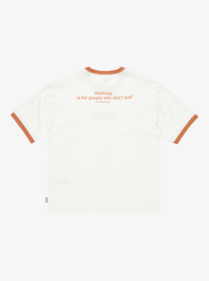 Ticket To The Beach Ringer - Short Sleeves T-Shirt for Men  EQYZT08019