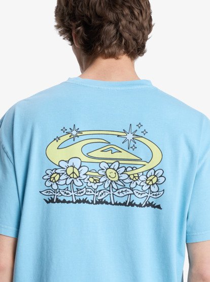 quiksilver, Nd Nature Magic - Short Sleeves T-Shirt for Men, CORONET BLUE (blq0) Nd Nature Magic - Short Sleeves T-Shirt for Men  EQYZT08025