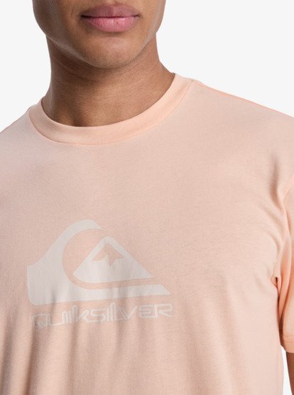 quiksilver, EV Comp Logo 2024 - Short Sleeves T-Shirt for Men, PEACH PARFAIT (mef0) EV Comp Logo 2024 - Short Sleeves T-Shirt for Men  EQYZT08072