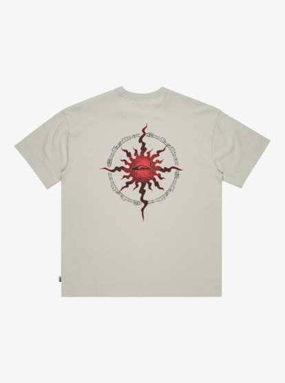 quiksilver, Solaris - Short Sleeve T-Shirt for Men, LUNAR ROCK (sfb0) Solaris - Short Sleeve T-Shirt for Men  EQYZT08111