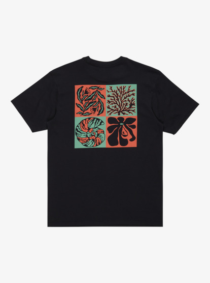quiksilver, Evo Interconnected - Short Sleeve T-Shirt for Men, BLACK (kvj0) Evo Interconnected - Short Sleeve T-Shirt for Men  EQYZT08132