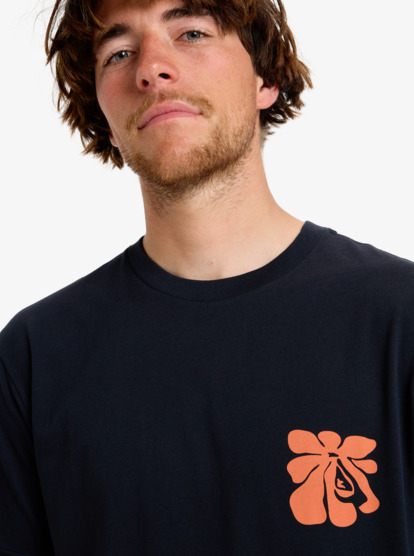quiksilver, Evo Interconnected - Short Sleeve T-Shirt for Men, BLACK (kvj0) Evo Interconnected - Short Sleeve T-Shirt for Men  EQYZT08132